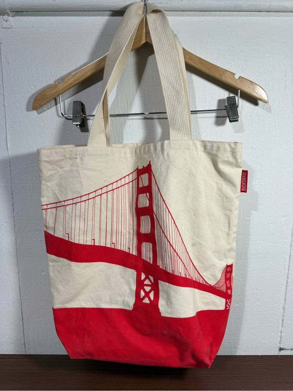 Rickshaw Golden Gate San Francisco Market Tote